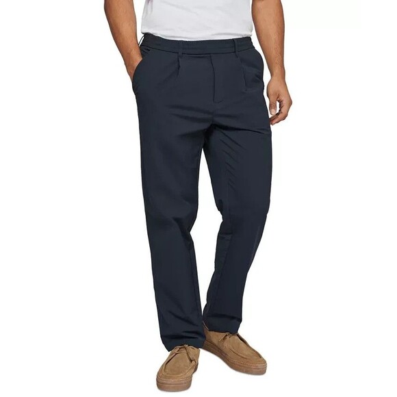 Matinique Men's Regular-Fit Majay Drawstring Pants Dark Navy Blue 32/32 - Picture 1 of 12